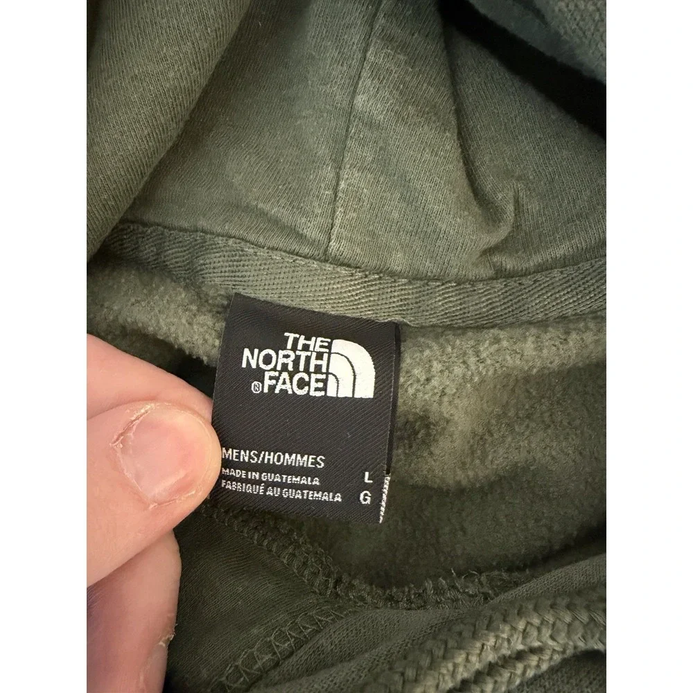 The‎ North Face Thyme Green TNF Bear Pullover Hoodie Sweatshirt Mens Size L